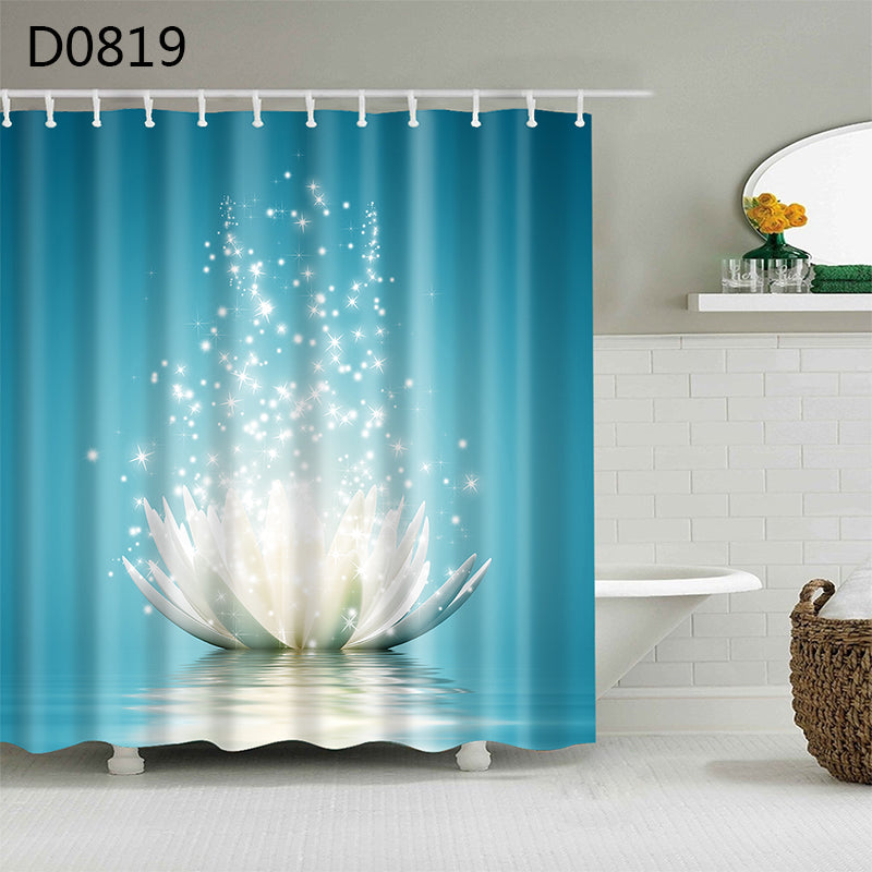 Waterproof Thickened Bathroom Curtain