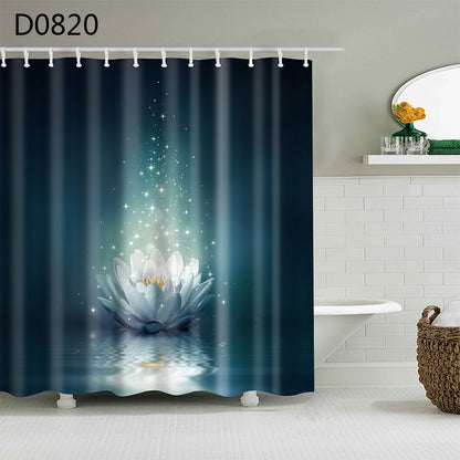 Waterproof Thickened Bathroom Curtain