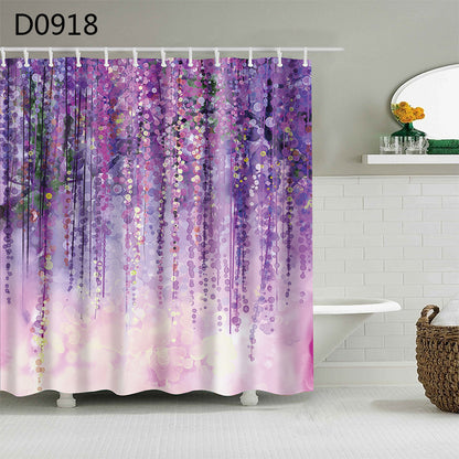 Waterproof Thickened Bathroom Curtain