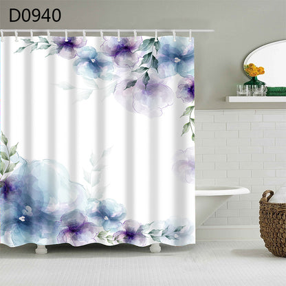 Waterproof Thickened Bathroom Curtain