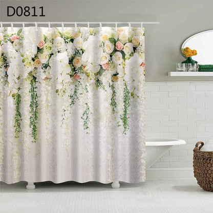 Waterproof Thickened Bathroom Curtain